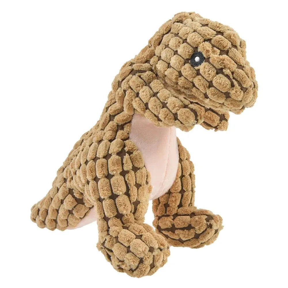 Dogs Pet Plush Dinosaur Toys Interactive Dog Chew Toys Plush Stuffing Pet Supplies Dog Toys for Small Dogs