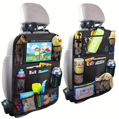 1pc-Multi-Pocket Car Seat Organizer - Waterproof, Durable Material-Perfect for Road Trips and Daily Use-Great Gift for Holidays