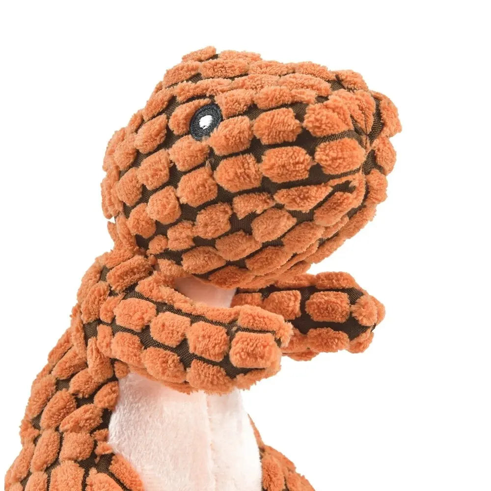 Dogs Pet Plush Dinosaur Toys Interactive Dog Chew Toys Plush Stuffing Pet Supplies Dog Toys for Small Dogs