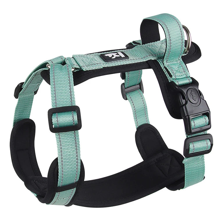 New Pet Dog Harness Reflective With Handle Easy Control Dog Vest Harness Adjustable Puppy Chest Straps for Small Medium Dogs