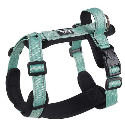 New Pet Dog Harness Reflective With Handle Easy Control Dog Vest Harness Adjustable Puppy Chest Straps for Small Medium Dogs