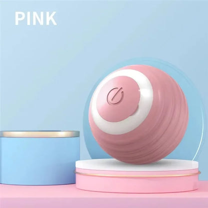 Automatic Moving Dog Toy Ball Smart USB Jumping Rotating Interactive Dog Chew Toy Ball for Puppy Ball Toys